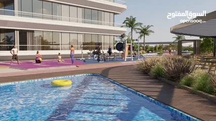  3 طرح مشروع جديد في دبي أقساط 8 سنوات مع مسبح خاص إطلالة على برج