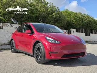  13 Tesla model 3 2023 ممشى قليل  فحص كامل أوتوسكور ق  B+(86)الوان مختلفه وداخلي ابيض او اسود واسعارر