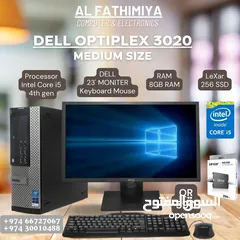  1 Dell Optiplex-3020  I5 4th gen