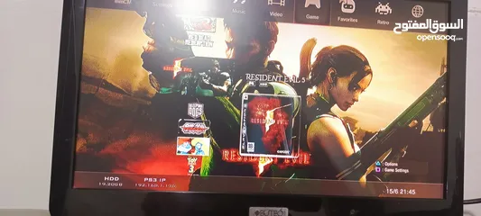  4 بلاي ستيشن 3 سليم برو معدله وتقدي تضيف عليها تعديلات زياده وشاشه جيده للاعب ومشاهده برامج الاطفال