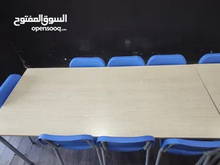  3 طاولات وكراسي لقاعات دراسية او اجتماعات
