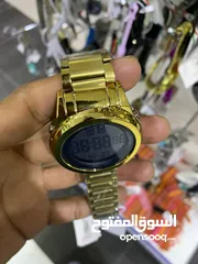  1 Men golden digital  watch