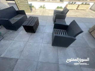  9 روف مفروش أو فارغ دير غبار ـ 160 متر 2 نوم - 3 حمام ـ+ حمام جاكوزي 6000 دينار