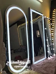  2 زجاج مرايا سيكوريت تفصيل وتركيب جميع انواع الزجاج وديكورات مرايا المداخل مع الاضاءة