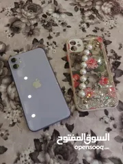  1 تلفون iphone 11 لون بنفسجي