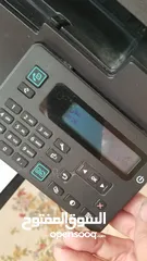  3 طابعة ليزر اسود مع سكانر وفاكس وعلبتين حبر