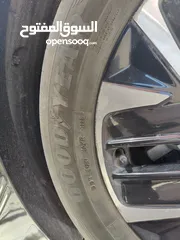  9 كاوشوك بحاله ممتازه Goodyear 235/55/19