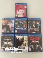  1 PS4 CD games for sale