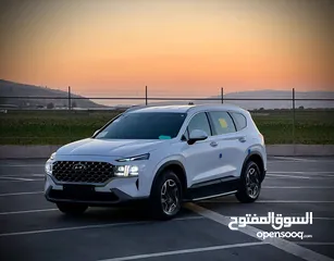  12 هونداي سنتفيه-2022 هايبرد فل الفل بدون فتحة  2x4 ///240Hp بنزين + كهرباء  ( Haybrid)