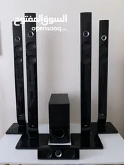  1 هوم ثيتر LG استعمال نضيف جدا صوت محيطى رهيب