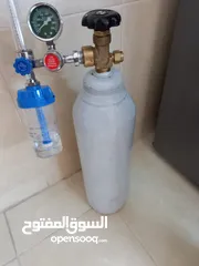  1 اكسجين  طبي . اسطوانات  .تعبئه وتبديل