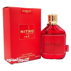  5 عطر نيترو ريد (الأحمر) من ديمونت للرجال سعة 100 مل