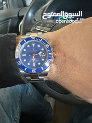  1 ساعه رولكس  سوبر  ماستر مش زي الي في سوق شوف صور