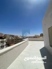  1 شقة فاخرة للبيع في تلاع العلي  - خلف السلطان طابق ثالث 170م مع روف دوبلكس 173م لم تسكن