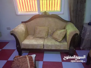  2 طقم جلوس مستعمل للبيع