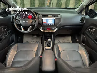  12 ‏  كاملة الاوصافAbu Kwaik Motors..  Kia Rio 2017  فحص ممتاز طلاء الشركة بالكامل ،، عداد 47 الف اصلي
