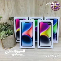  1 ايفون 14 بلس جديد كفالة الشرق الأوسط بسعر مميز