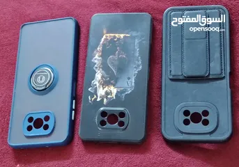  1 3 كفرات لجهاز بوكو x3 برو بس ب دينارين Poco x3pro