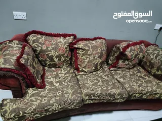  4 كنب مستعمل للبيع 7 أشخاص sofa for sale 7 person