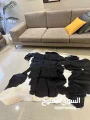  23 سجاد جلد بقر طبيعي  مستورد