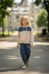  4 ملابس اطفال ولادي وبناتي من عمر سنة الى 13 سنة