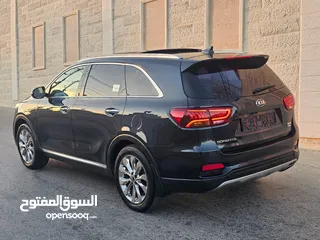  8 جيب كيا سيرانتو القصة الجديدة فل الفل مع بانوراما 4*4 موديل 2017
