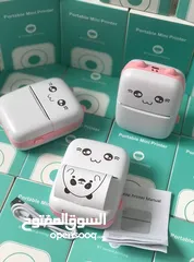 3 طابعة محمولة لطيفة وعملية في نفس الوقت! رأس طباعة حراري عالي الجودة – بدون حبر إطلاقًا!