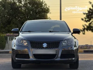  18 سوزوكي كيزاشي موديل 2013 بحالة الوكالةً فحص كامل
