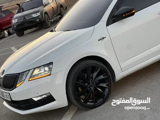  10 سكودا اكتافيا 2019/اتوماتيك ماتور 2000 ديزل فل الفل بدون فتحة بلاك اديشن