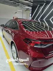  4 تويتا كورولا هايبرد 2019 فل مع فتحه وارد الوكاله وتحت صيانة الوكاله
