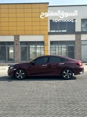  7 Honda civic 2019 LX  GCC SPECS for sale