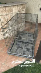  1 Large pets crate perfect for big and small animals indoor or outdoor use.  قفص حيوانات كبير