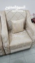  3 sofa set for sale 2 - single seater  1 - double seater  They are new neat and clean
