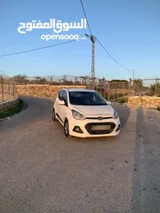  1 هونداي i10 2016 جير عادي اصل برايفت فحص ممتاز افحص وين بدك رخصة وتأمين ل شهر 10موجوده بالخليل