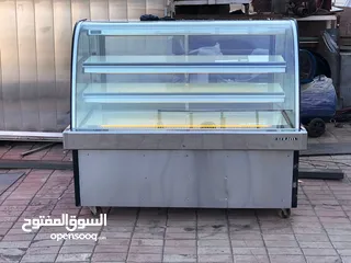  2 Refrigerator  Bakery Display Cakes