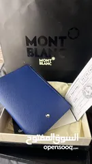  1 محفظة جواز Mont Blanc الاصليه ومن الإصدارات الجديده ..غير مستخدمة وجديده  في البوكس