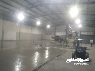  11 لتنفيذ جميع أعمال الإنشاءات والهياكل المعدنية والصيانة والتشطيبات