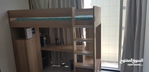  1 Denali loft bed with its mattress