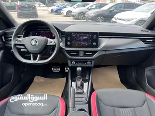  12 سكودا كاميك Monte carlo ترخيص 2020 محرك 1500 بنزين جير أوتوماتيك 150 حصان لون بترولي