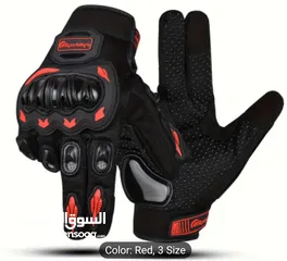  3 MOTORCYCLE/ CYCLE SAFETY GLOVES FOR WOMEN/TOUCH SCREEN FABRIC