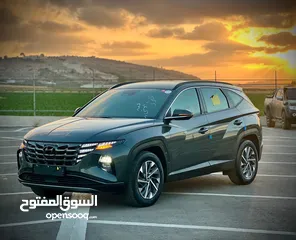  4 هونداي توسان/2022 فل الفل بدون فتحة سقف  2x4 ///240Hp بنزين + كهرباء  ( Haybrid) 1600cc