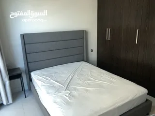  9 غرفه و صاله مفروشه بالكامل و كل شي جديد-1bdr apartment for rent brand new