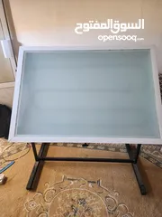 1 مرسم هندسي بحالة ممتازة ( مرسم شف ) حجم A0 يصلح لطلاب التخصصات الهندسية والتصميم الداخلي والجرافيك