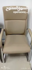  5 Office chair 2 pics skin color and three seats sofa