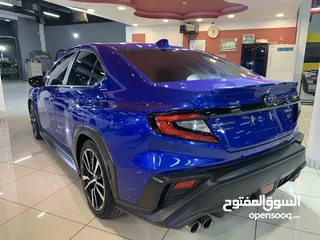  6 سوبارو WRX موديل 20222  خليجي فل اوبشن تحت الضمان تشيكات وكاله بحاله الوكاله