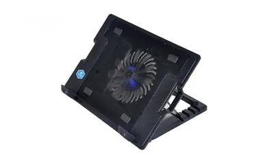  1 Mikuso NCP-235 Laptop Cooling Pad Up To 17'' Inch w/160 mm Blue-Led Fan Big Airflow super silent
