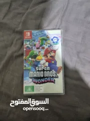  30 لعبة نينتندو سويتش super                             Mario Wonderنينتندو سويتش مع كينترولار