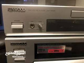  9 رسيفر مسرح منزلي Kenwood جديد مع DVD و ريموته 6 سماعات