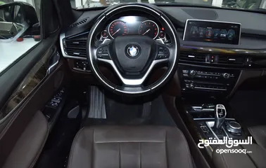  18 BMW X5 xDrive35i ( 2018 Model ) in Brown Color GCC Specs