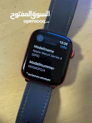  9 Apple Watch Series 6 44mm Aluminiumgehäuse-(PRODUCT) RED M00M3FD